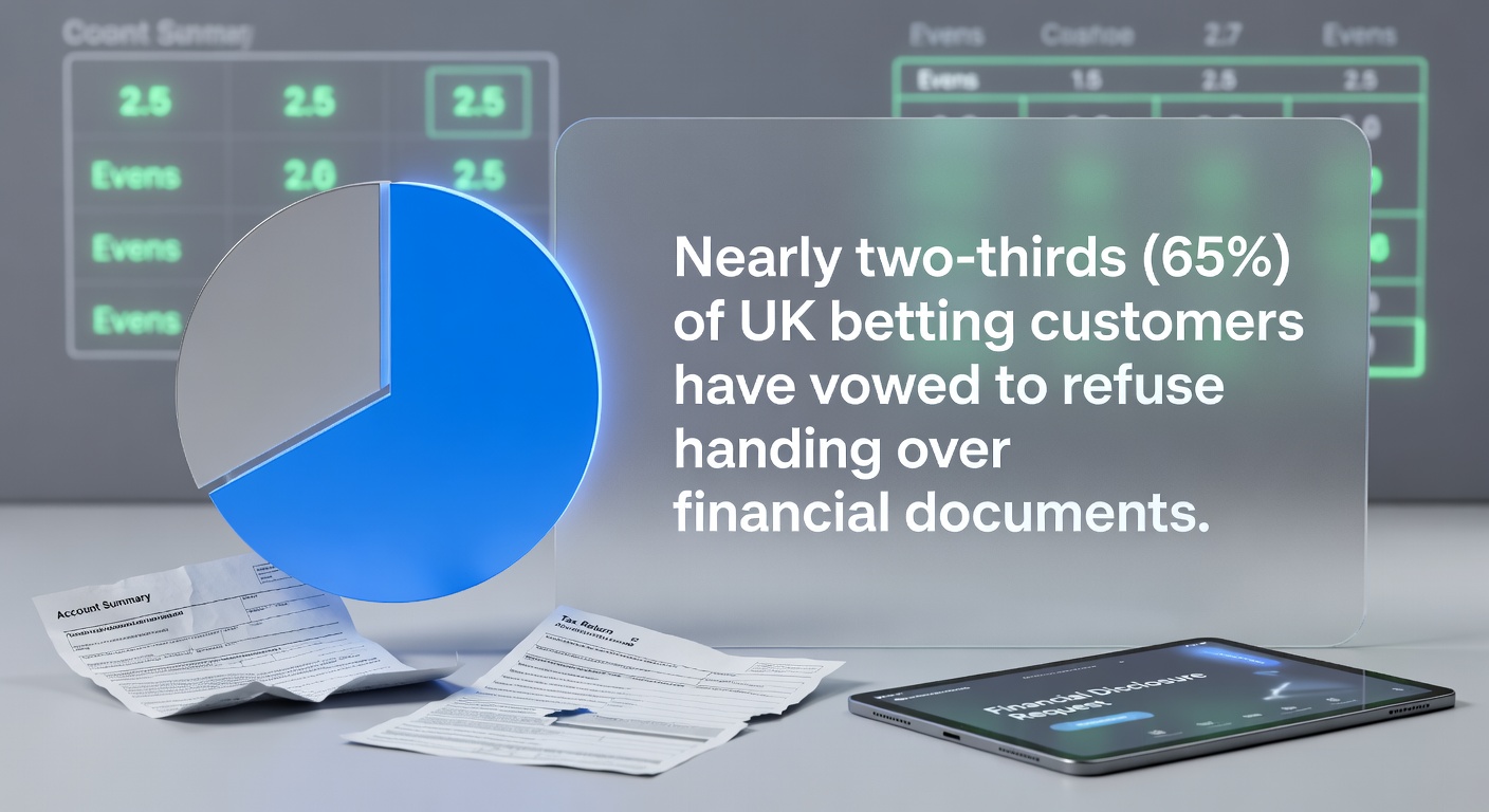 Screenshot-style image of an offshore gambling site interface failing basic age and ID verification prompts