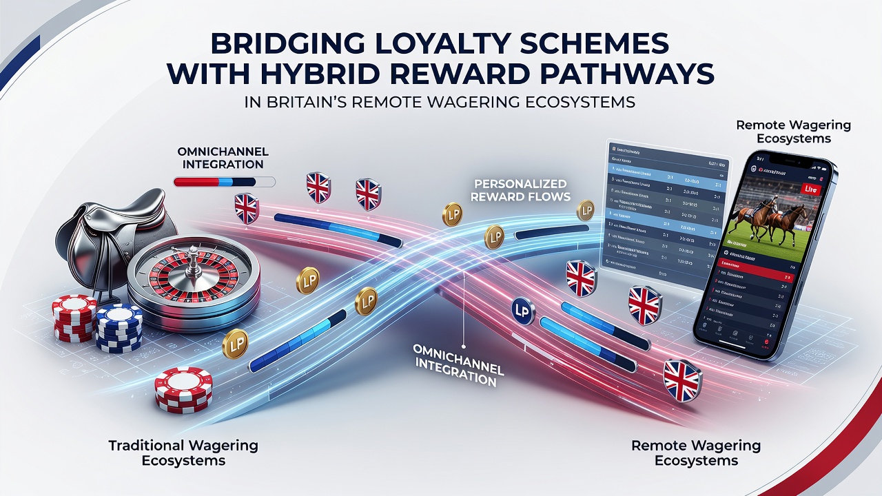 Diagram showing how loyalty points convert across sports and casino sections in remote wagering apps
