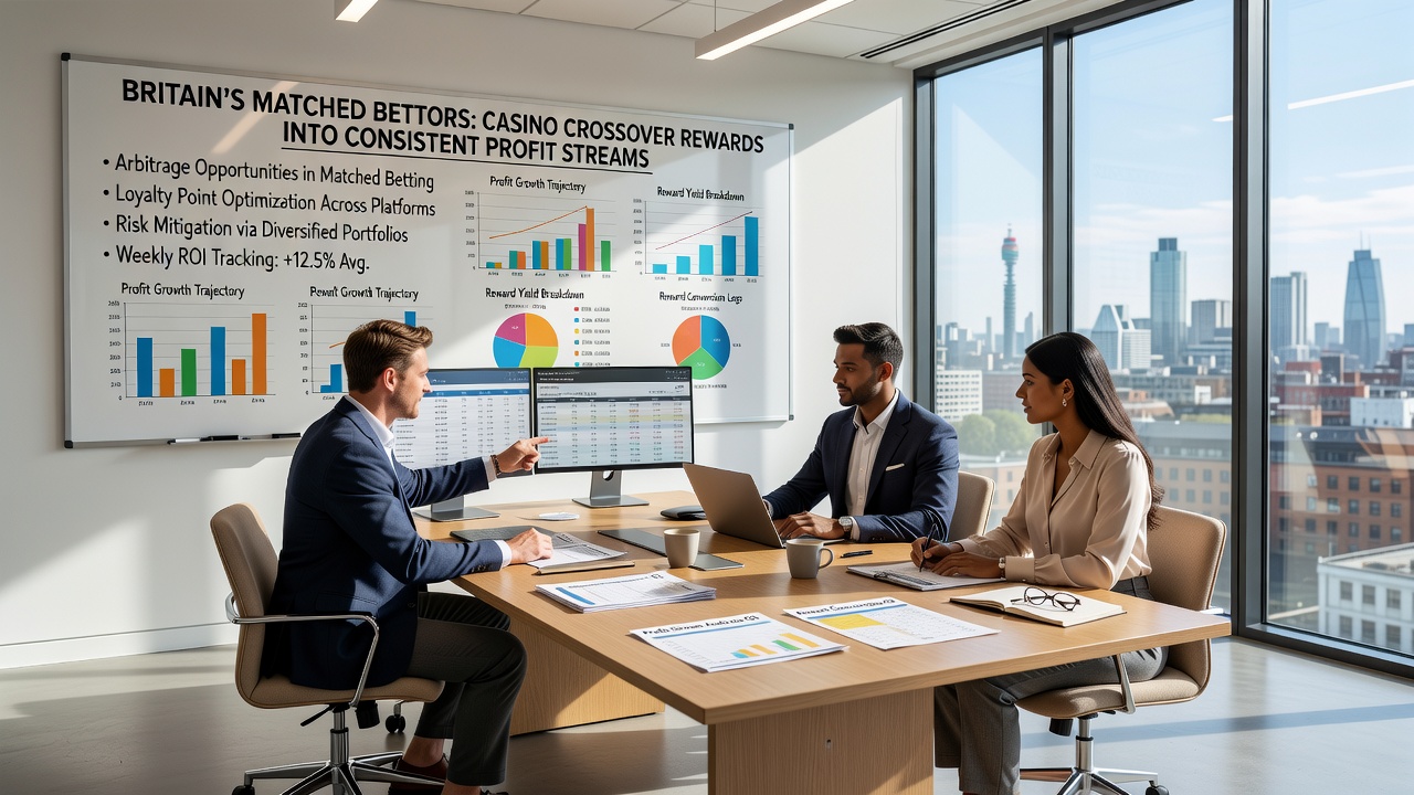 Data charts and spreadsheets used by matched bettors to track casino reward conversions and profit margins